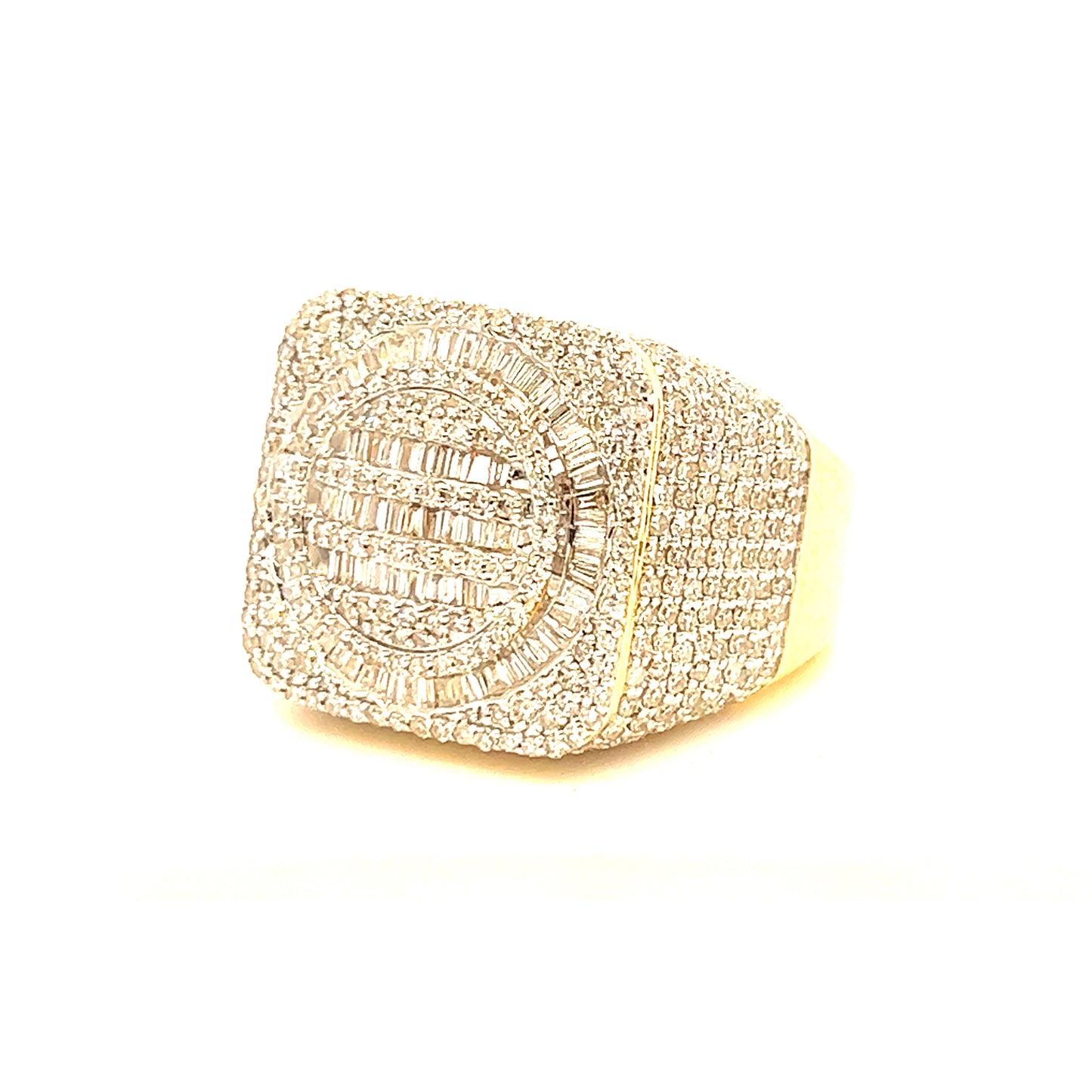 14K Baguette Diamond Ring