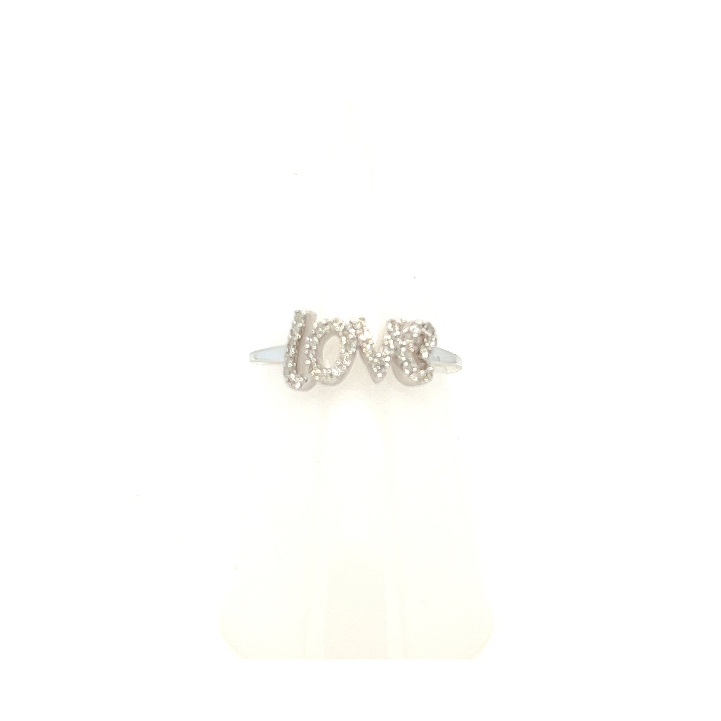 14KW Diamond Love Ring