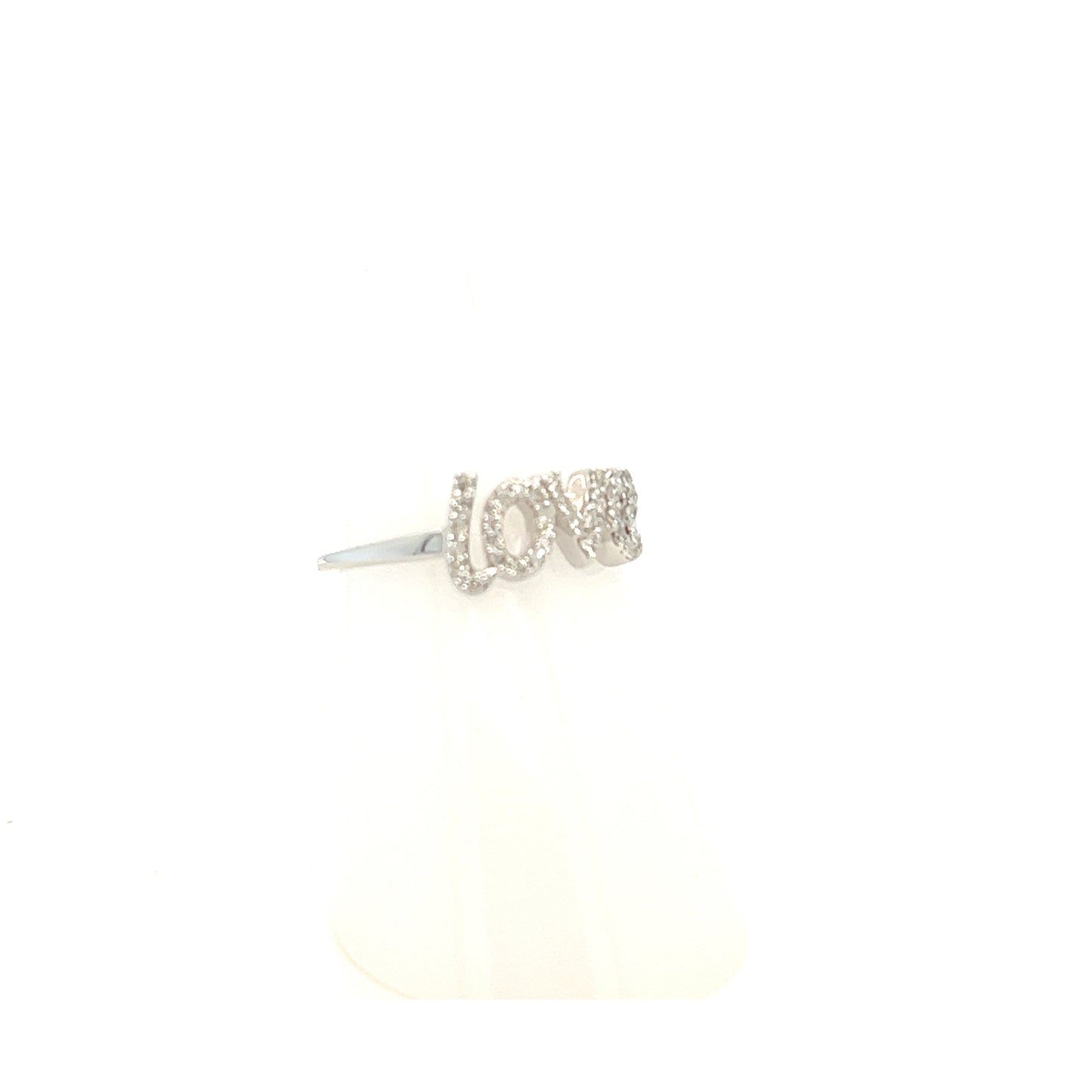 14KW Diamond Love Ring